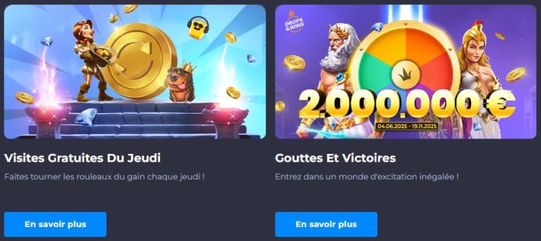 Winning Casino promotions