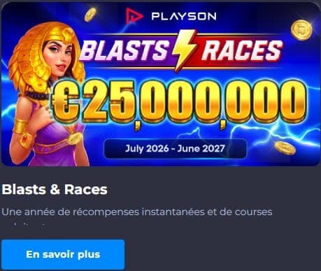 Blasts Races Winning Casino
